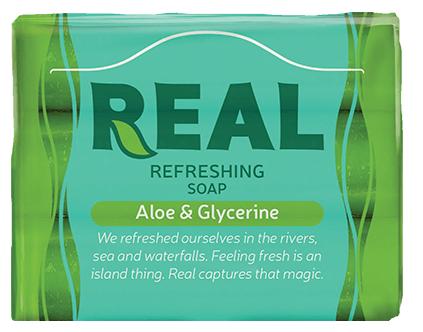 REAL Soap Refreshing (Aloe & Glycerine)